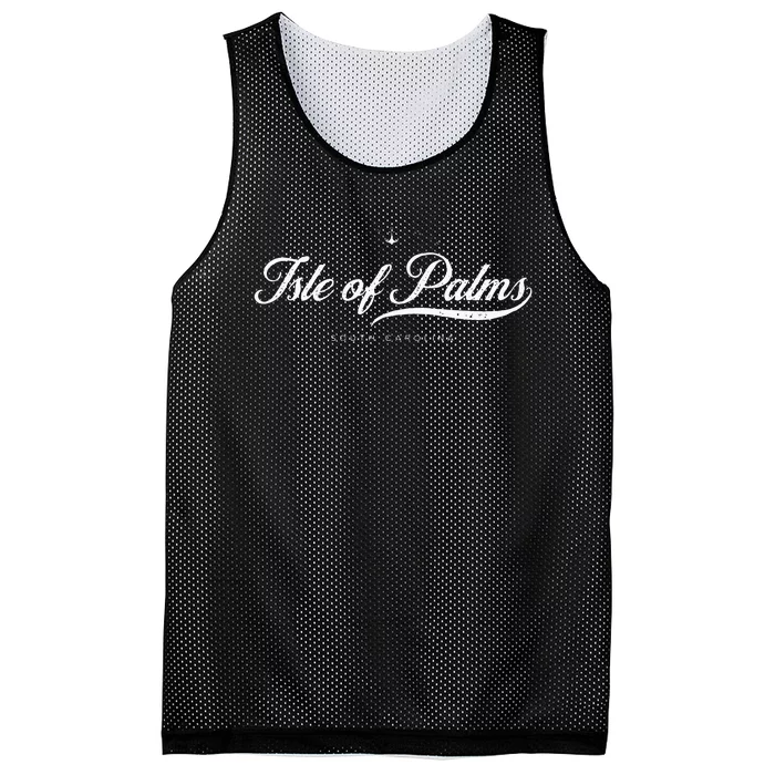 Isle Of Palms South Carolina Vintage Retro Mesh Reversible Basketball Jersey Tank