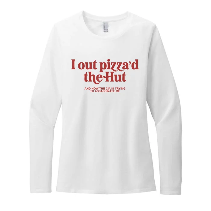 I Out Pizza'd The Hut Womens CVC Long Sleeve Shirt