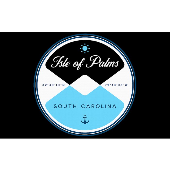 Isle Of Palms South Carolina Sc Circle Bumper Sticker