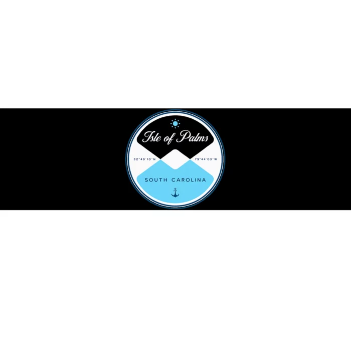 Isle Of Palms South Carolina Sc Circle Bumper Sticker