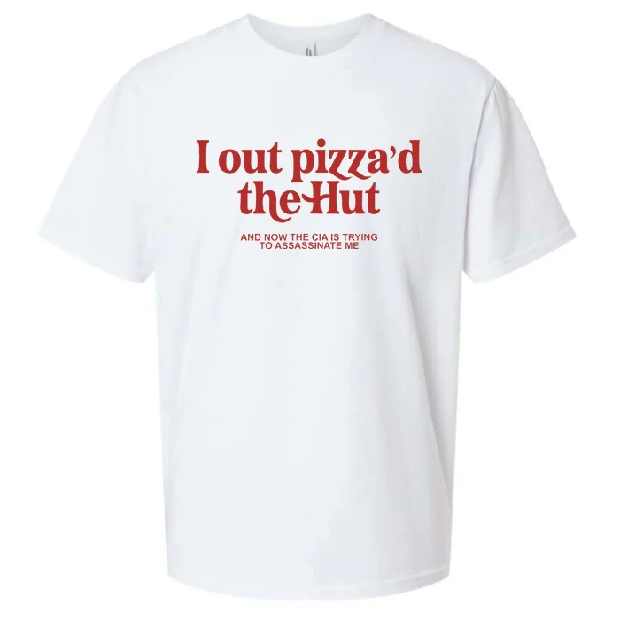 I Out Pizzad The Hut Sueded Cloud Jersey T-Shirt