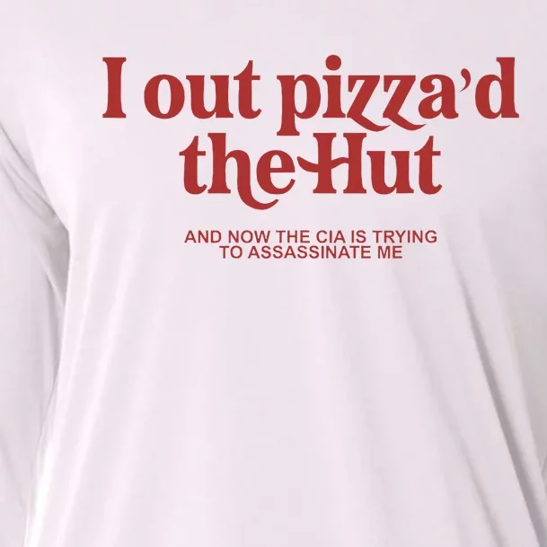 I Out PizzaD The Hut Cooling Performance Long Sleeve Crew