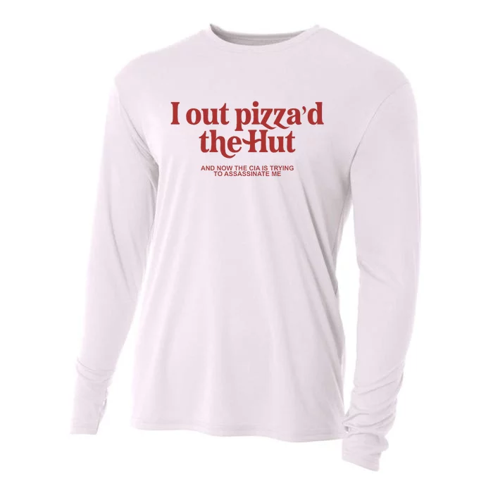 I Out PizzaD The Hut Cooling Performance Long Sleeve Crew