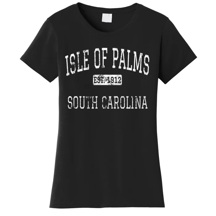 Isle Of Palms South Carolina Sc Vintage Women's T-Shirt