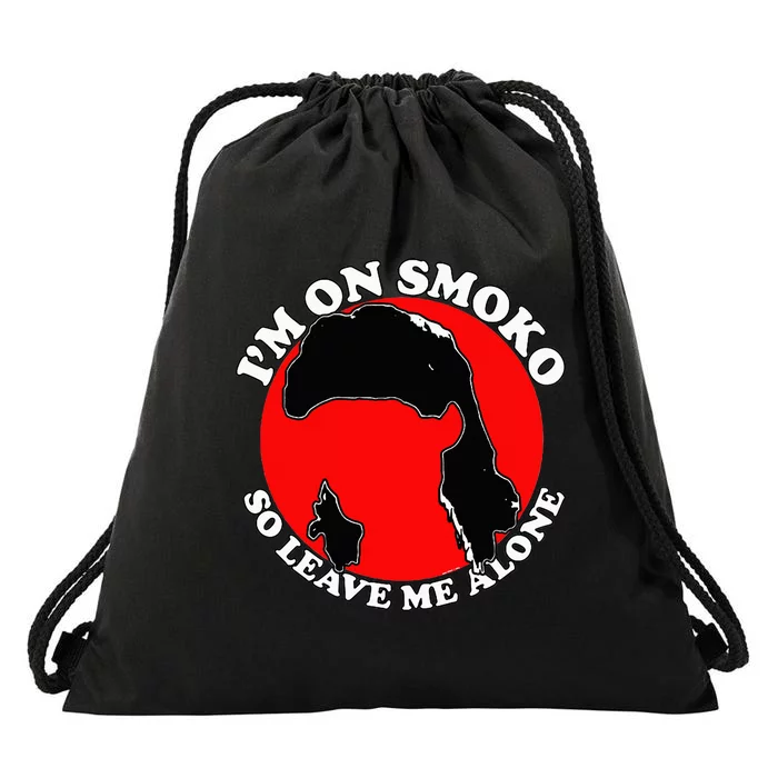 IM On Smoko Drawstring Bag