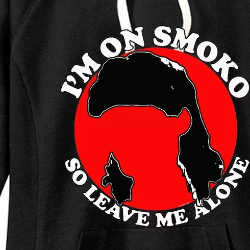 IM On Smoko Women's Fleece Hoodie