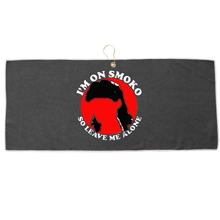 IM On Smoko Large Microfiber Waffle Golf Towel