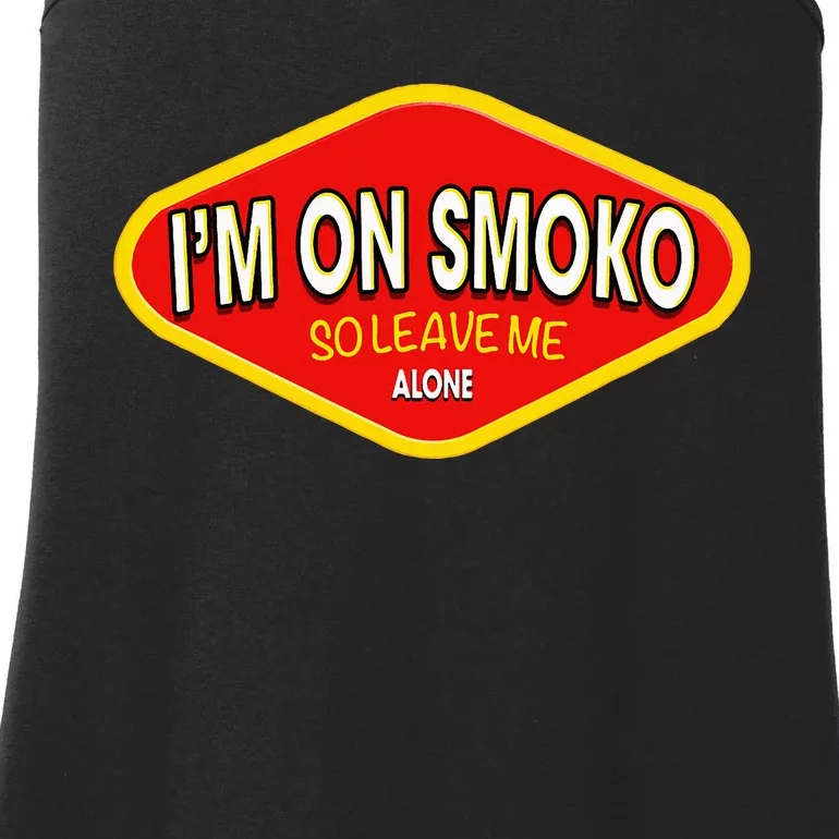 Im On Smoko The Chats Straya Party Ladies Essential Tank