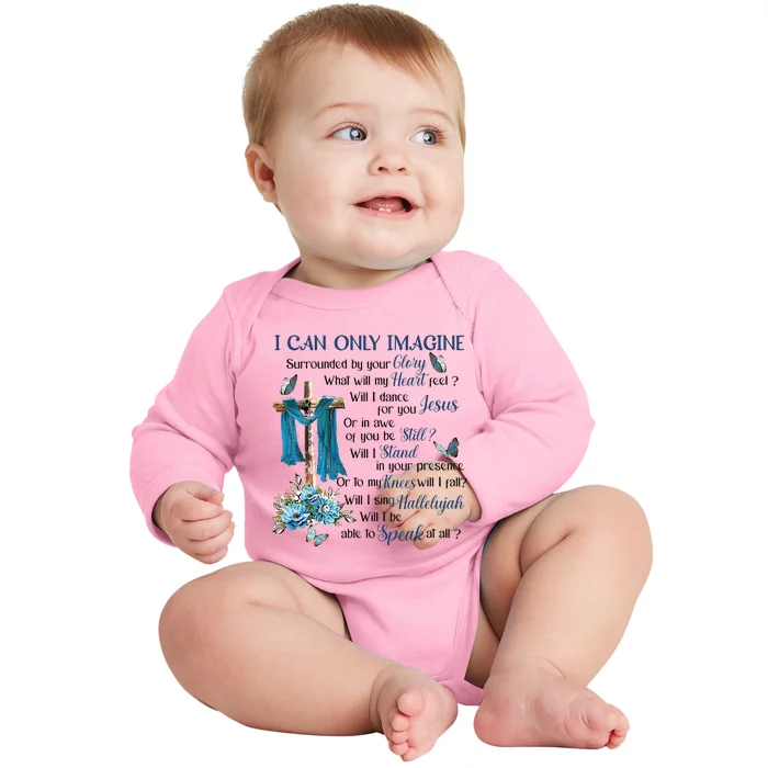 Ican Onlyimagine Surrounded By Your Glory Heaven Baby Long Sleeve Bodysuit