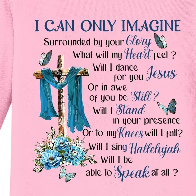 Ican Onlyimagine Surrounded By Your Glory Heaven Baby Long Sleeve Bodysuit