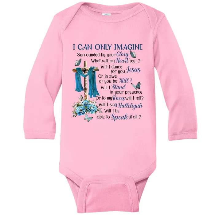 Ican Onlyimagine Surrounded By Your Glory Heaven Baby Long Sleeve Bodysuit