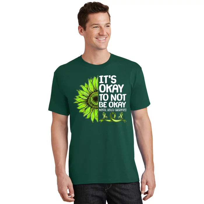 It's Okay To Not Be Okay Mental Health Awareness T-Shirt