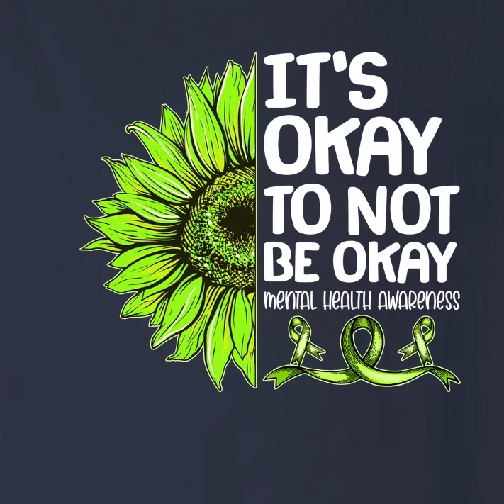 It's Okay To Not Be Okay Mental Health Awareness Toddler Long Sleeve Shirt