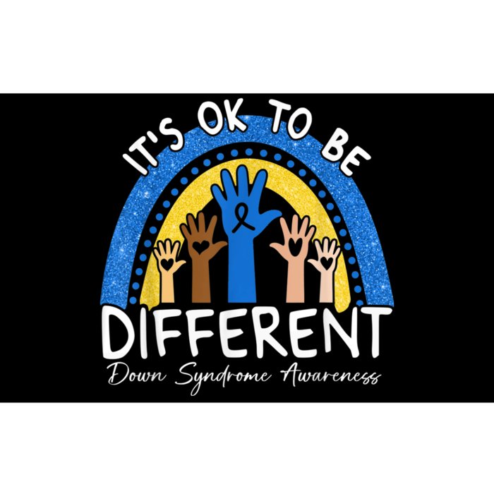 It's Ok To Be Different Down Syndrome Awareness Bumper Sticker