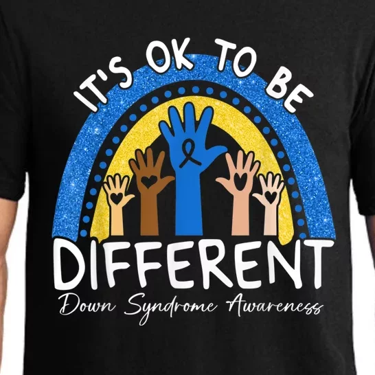 It's Ok To Be Different Down Syndrome Awareness Pajama Set