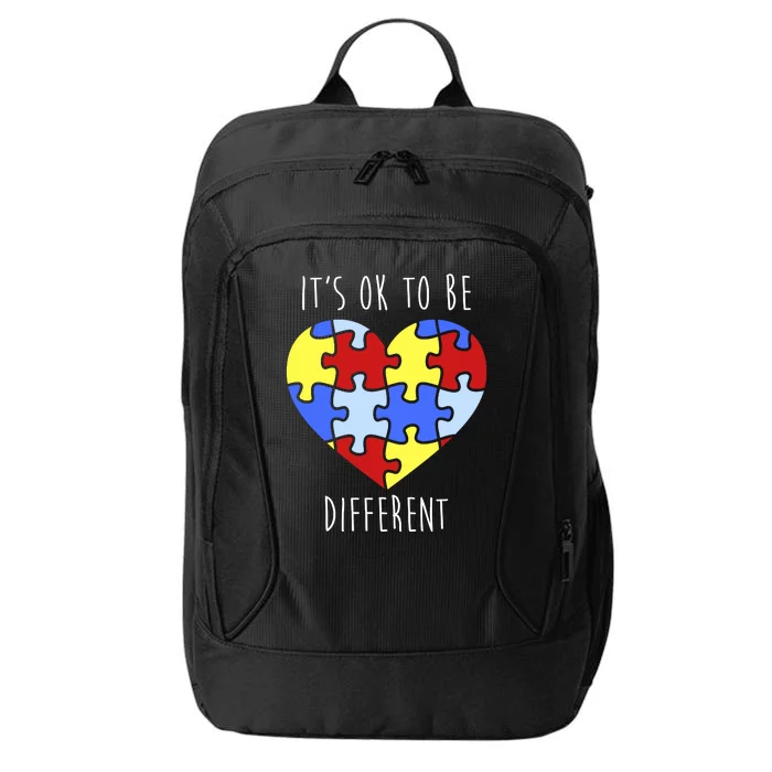 Its Ok To Be Different Autism Awareness City Backpack