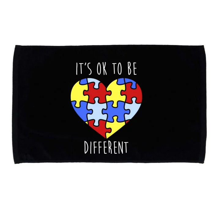 Its Ok To Be Different Autism Awareness Microfiber Hand Towel