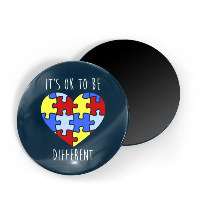 Its Ok To Be Different Autism Awareness Magnet