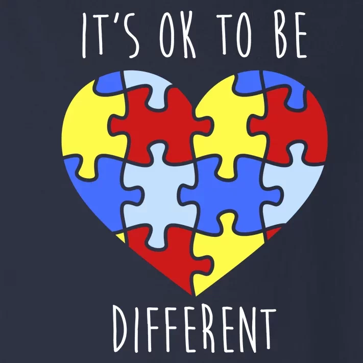 Its Ok To Be Different Autism Awareness Toddler Long Sleeve Shirt