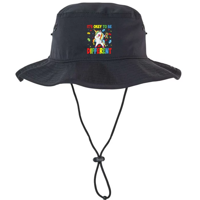 It's OK To Be Different Support Unicorn Autism Awareness Legacy Cool Fit Booney Bucket Hat