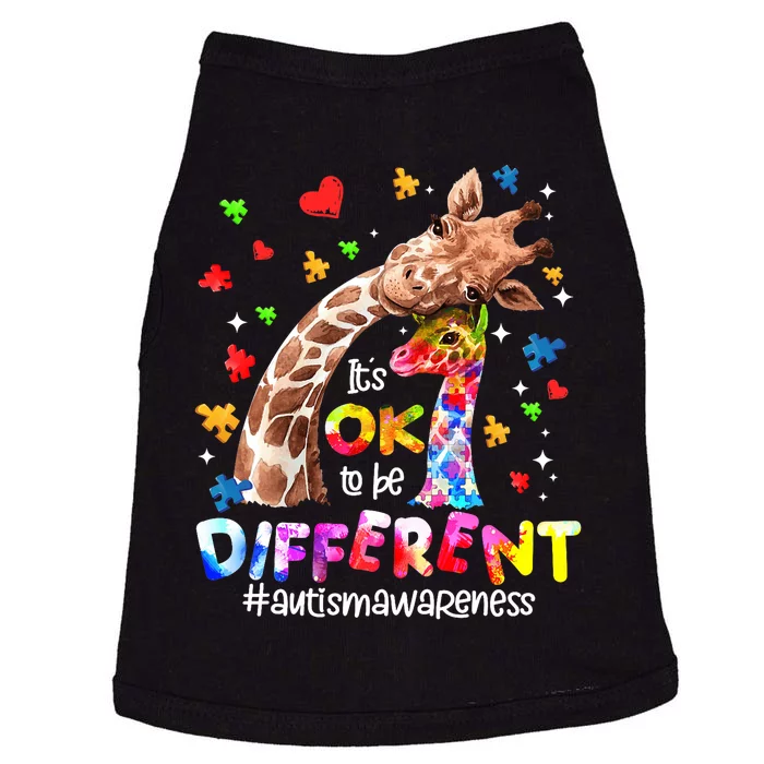 Its Ok To Be Different Autism Mom Mama MotherS Day 2024 Doggie Tank