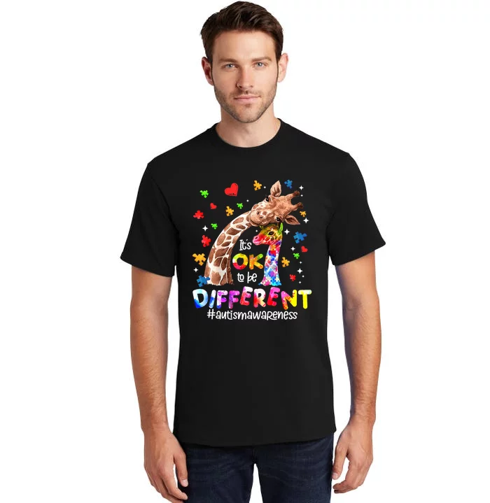 Its Ok To Be Different Autism Mom Mama MotherS Day 2024 Tall T-Shirt