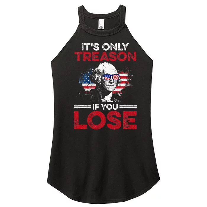 Its Only Treason If You Lose History Women’s Perfect Tri Rocker Tank