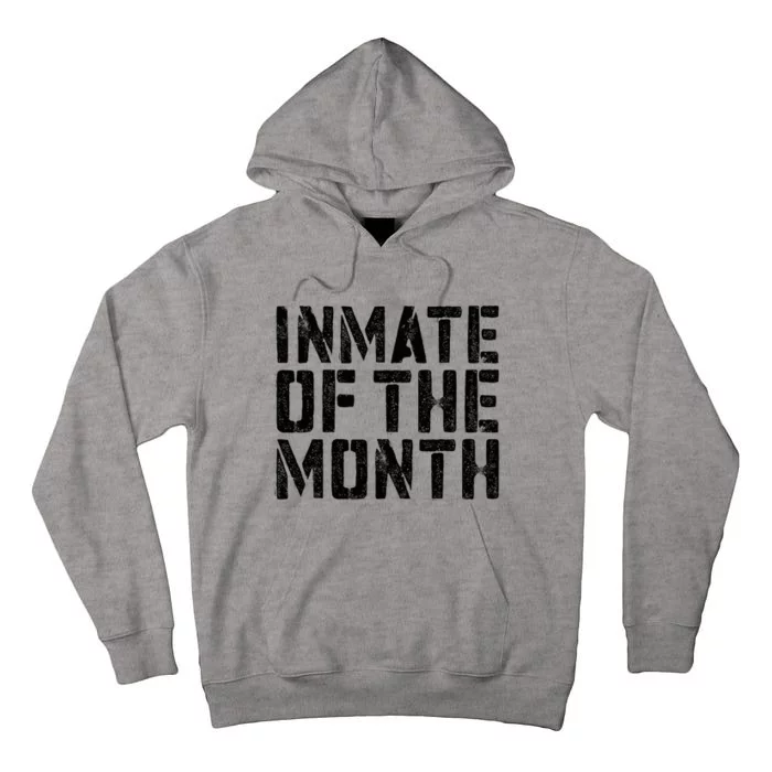 Inmate Of The Month Prisoner Costume Tall Hoodie