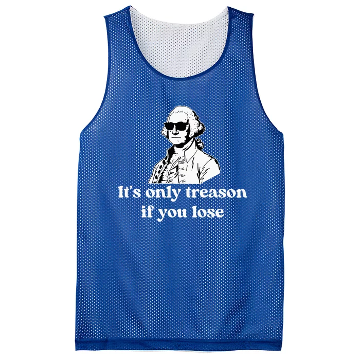 ItS Only Treason If You Lose Mesh Reversible Basketball Jersey Tank