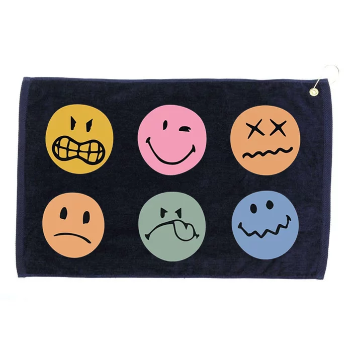 ItS Okay To Feel All The Feels Grommeted Golf Towel