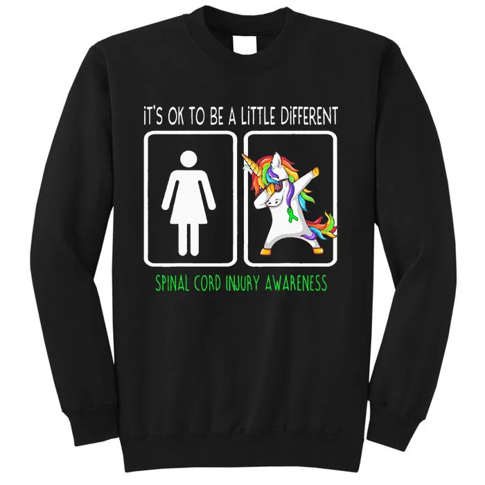 It's Ok To Be A Little Different Spinal Cord Injury Tall Sweatshirt