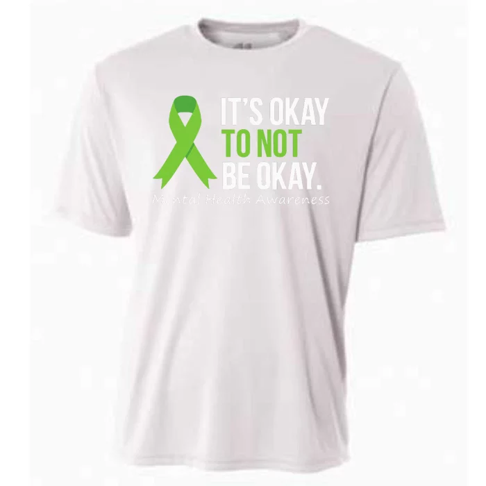 Its Okay To Not Be Okay Mental Health Awareness Cooling Performance Crew T-Shirt