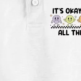 ItS Okay To Feel All The Feels Tal Health Dry Zone Grid Performance Polo