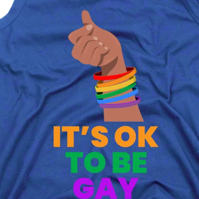 Its Okay To Be Gay Pride Lgtbq Pride Month Love Is Love Gift Tank Top