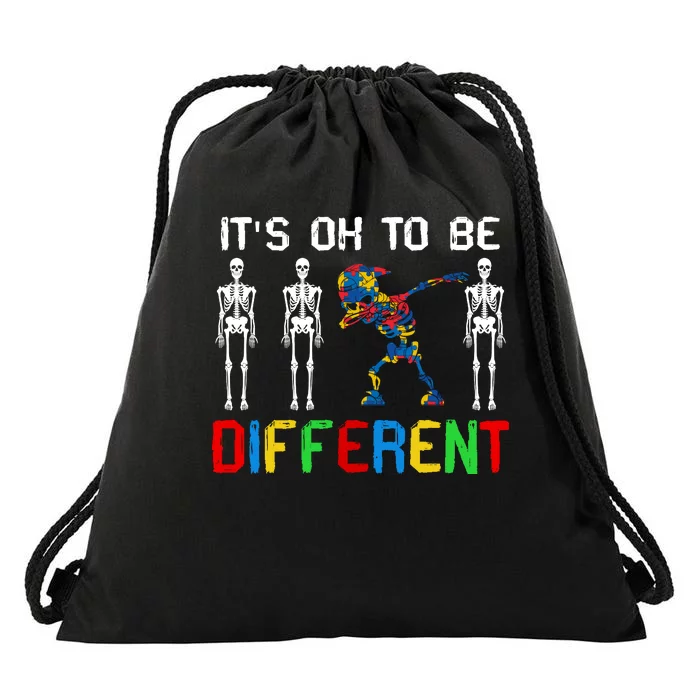 It's Ok To Be Different Drawstring Bag