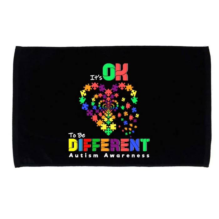 Its Ok To Be Different Autism Awareness Microfiber Hand Towel