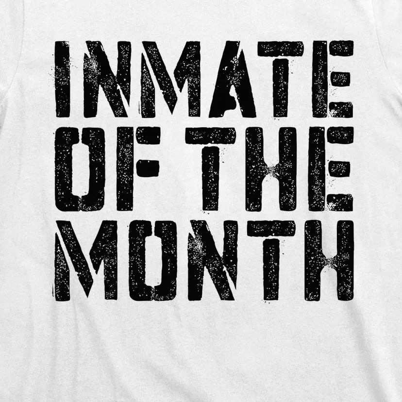 Inmate Of The Month Prisoner Costume T-Shirt