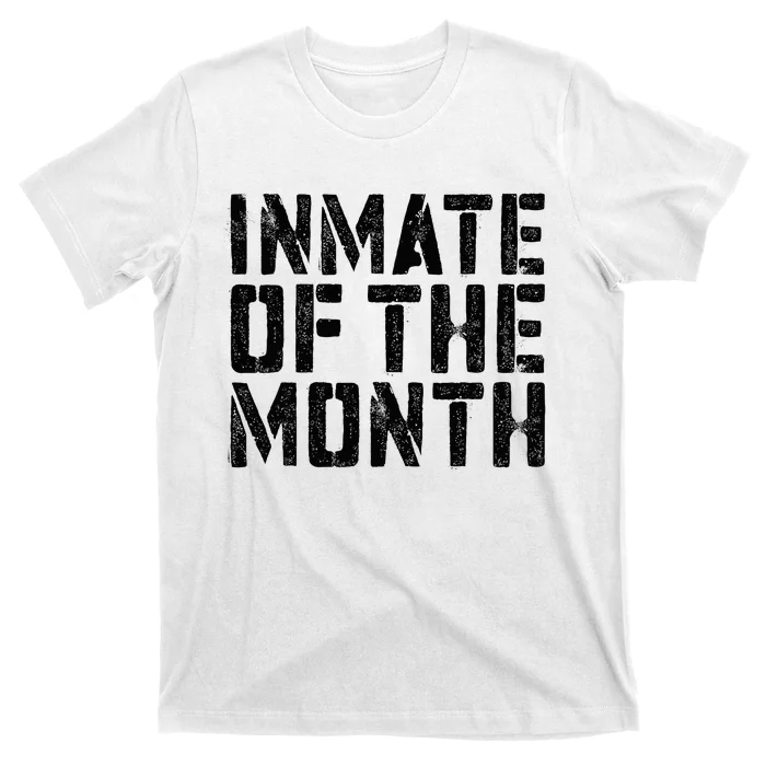 Inmate Of The Month Prisoner Costume T-Shirt