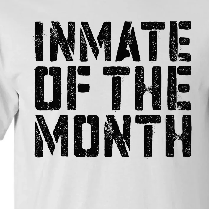 Inmate Of The Month Prisoner Costume Tall T-Shirt