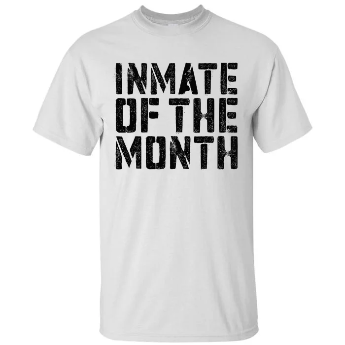 Inmate Of The Month Prisoner Costume Tall T-Shirt