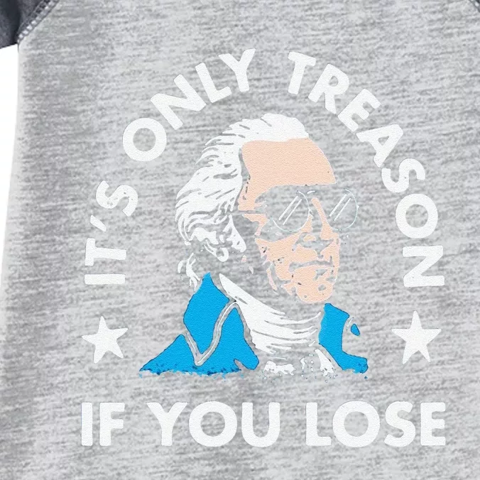 ItS Only Treason If You Lose Infant Baby Jersey Bodysuit