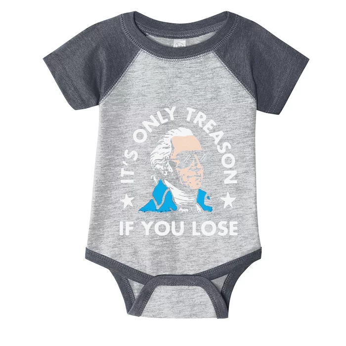 ItS Only Treason If You Lose Infant Baby Jersey Bodysuit