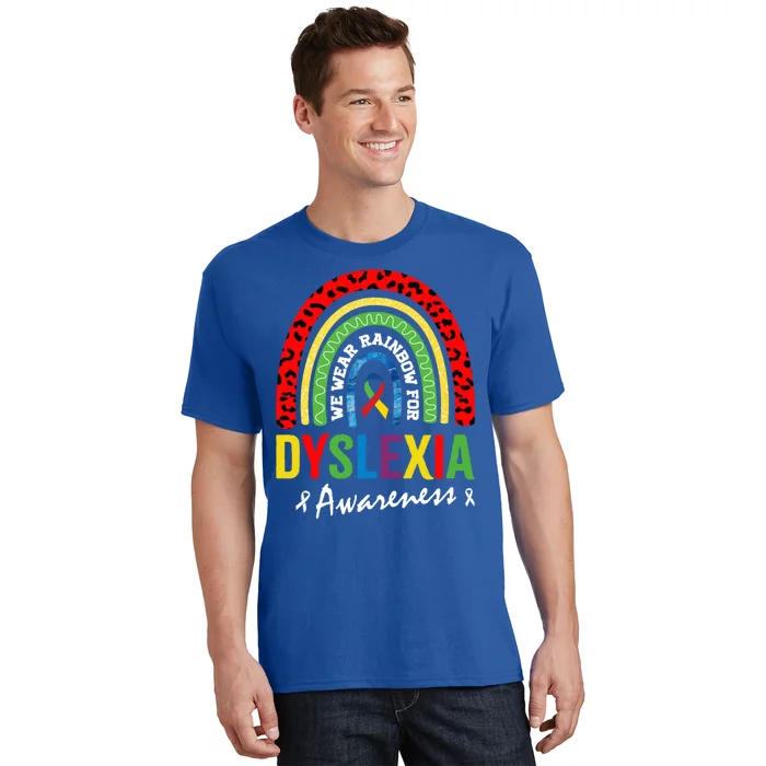 In October We Wear Retro For Dyslexia Awareness Gift T-Shirt