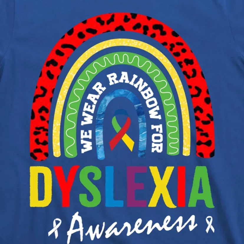 In October We Wear Retro For Dyslexia Awareness Gift T-Shirt