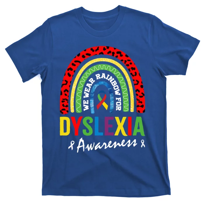 In October We Wear Retro For Dyslexia Awareness Gift T-Shirt