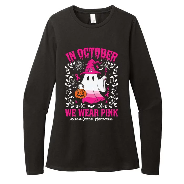 In October We Wear Womens CVC Long Sleeve Shirt