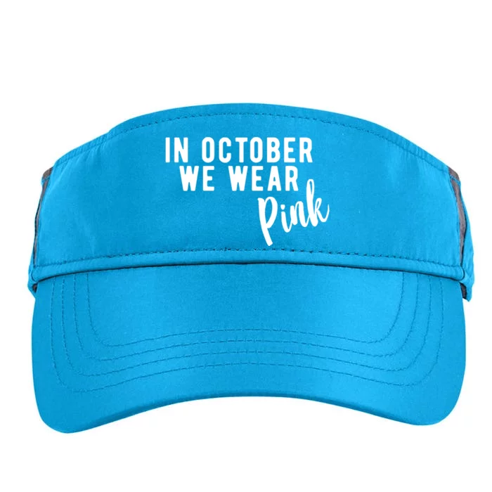 In October We Wear Pink Adult Drive Performance Visor