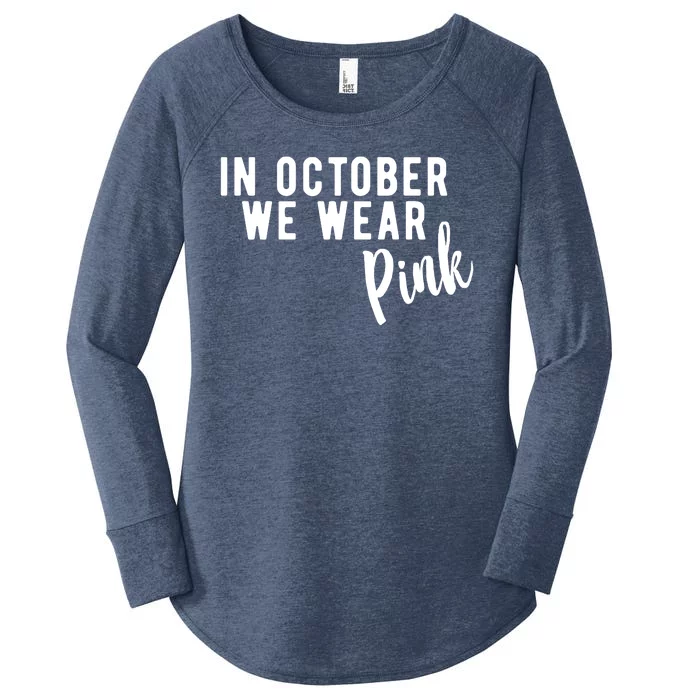 In October We Wear Pink Women's Perfect Tri Tunic Long Sleeve Shirt