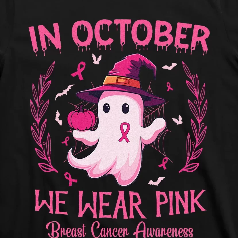 In October We Wear Pin.K Breast Cancer Awareness Women T-Shirt