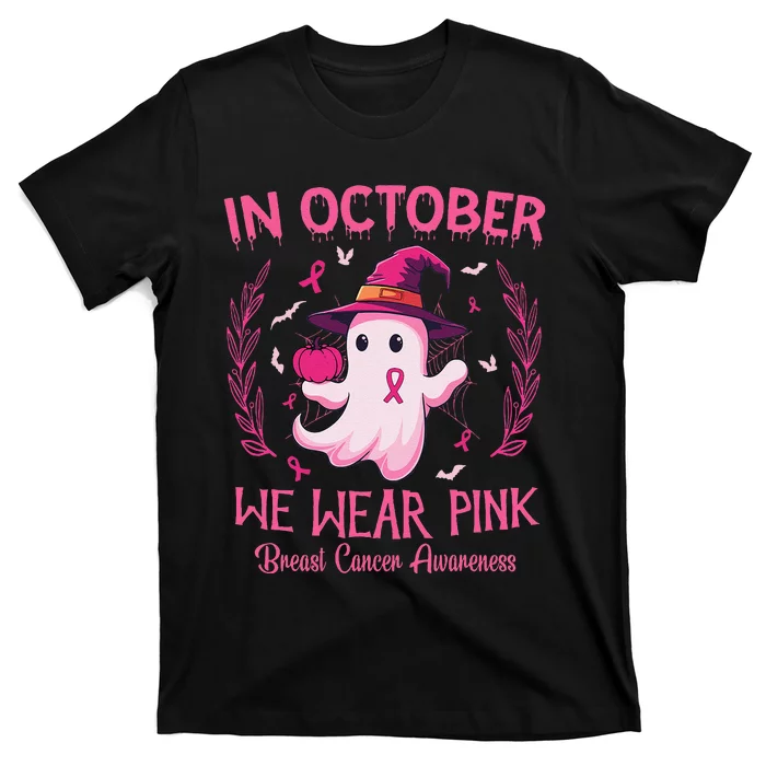 In October We Wear Pin.K Breast Cancer Awareness Women T-Shirt